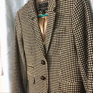 J. Crew 100% Wool Schoolboy Houndstooth Blazer S 4